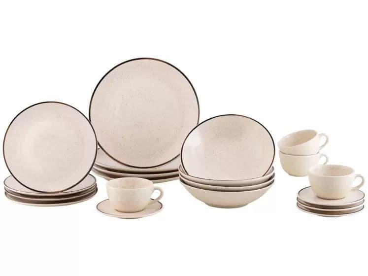 Aparelho de Jantar e Chá 20 Peças 