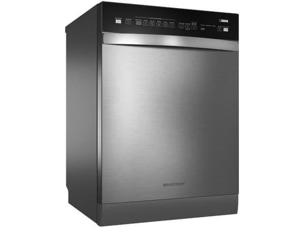 Lava-louças 8 Serviços Cor Prateado 220V 